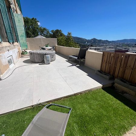 Maisons Detente Jardin, Terrasse Vue Mer Et Spa Marseille Bagian luar foto