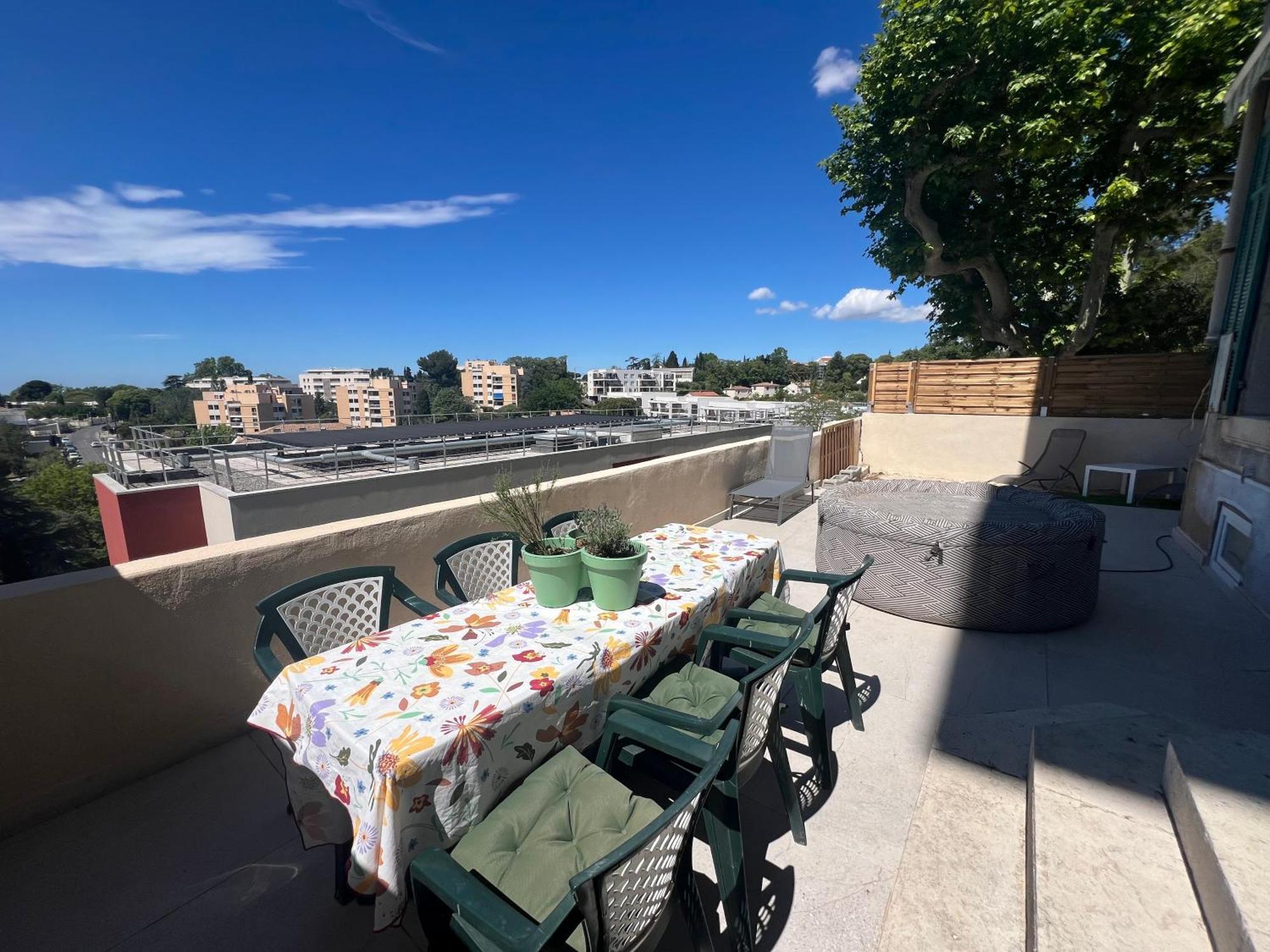 Maisons Detente Jardin, Terrasse Vue Mer Et Spa Marseille Bagian luar foto