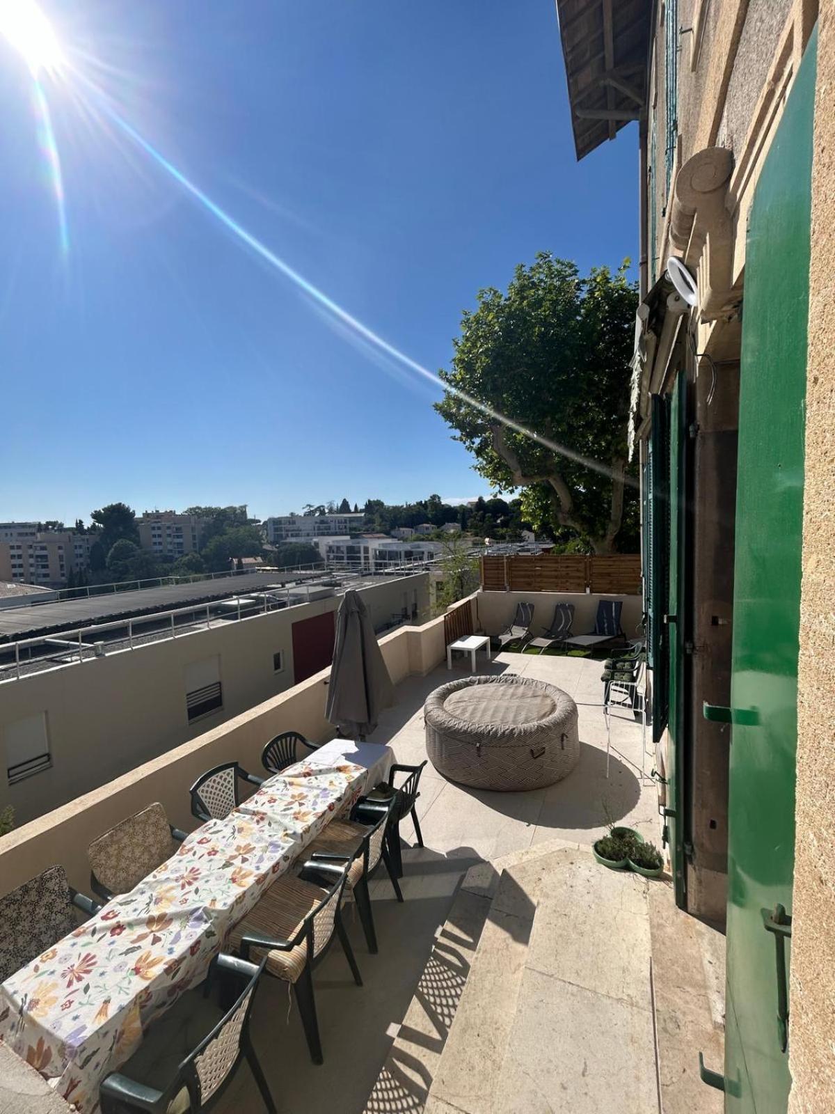 Maisons Detente Jardin, Terrasse Vue Mer Et Spa Marseille Bagian luar foto