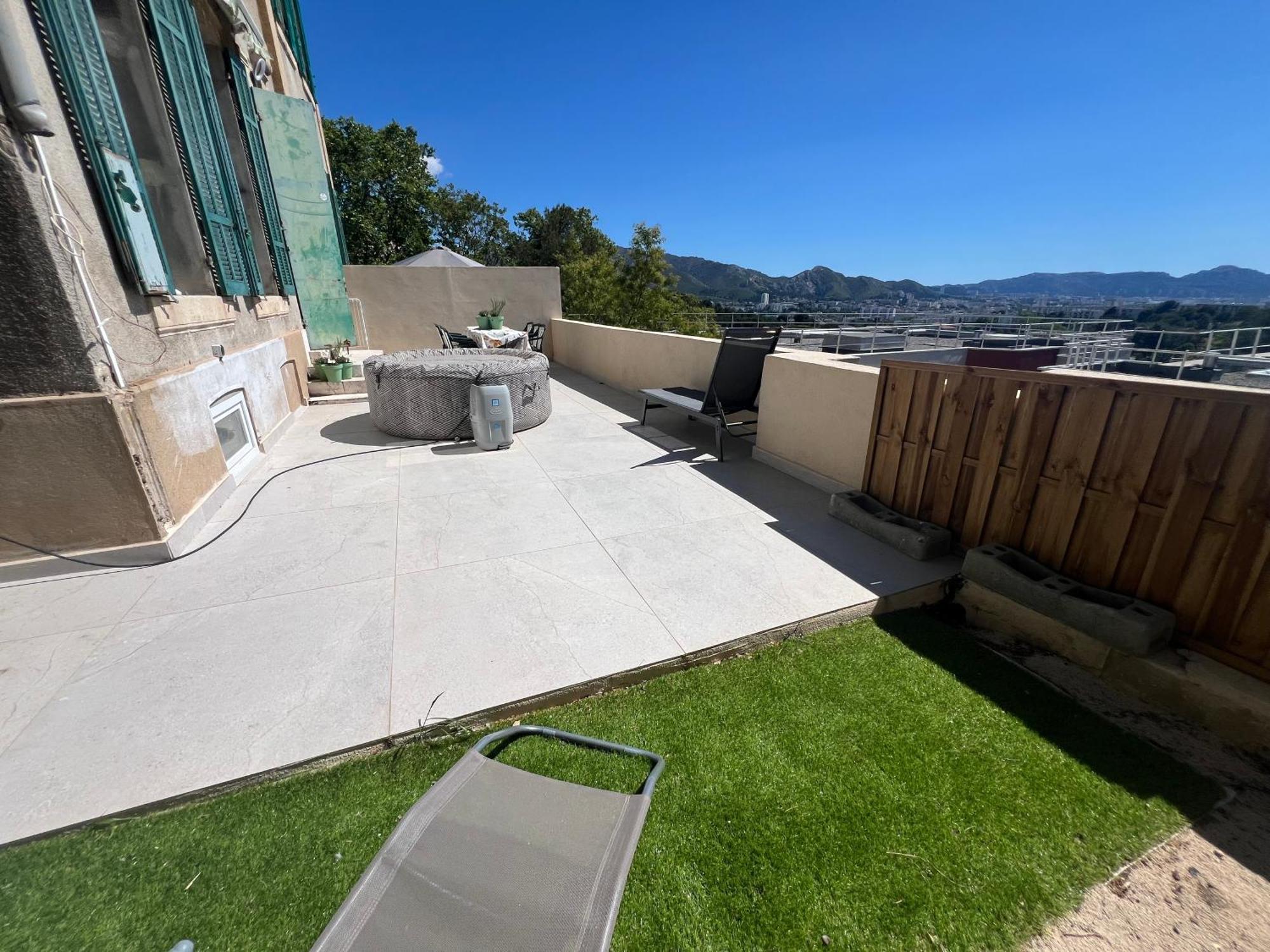 Maisons Detente Jardin, Terrasse Vue Mer Et Spa Marseille Bagian luar foto